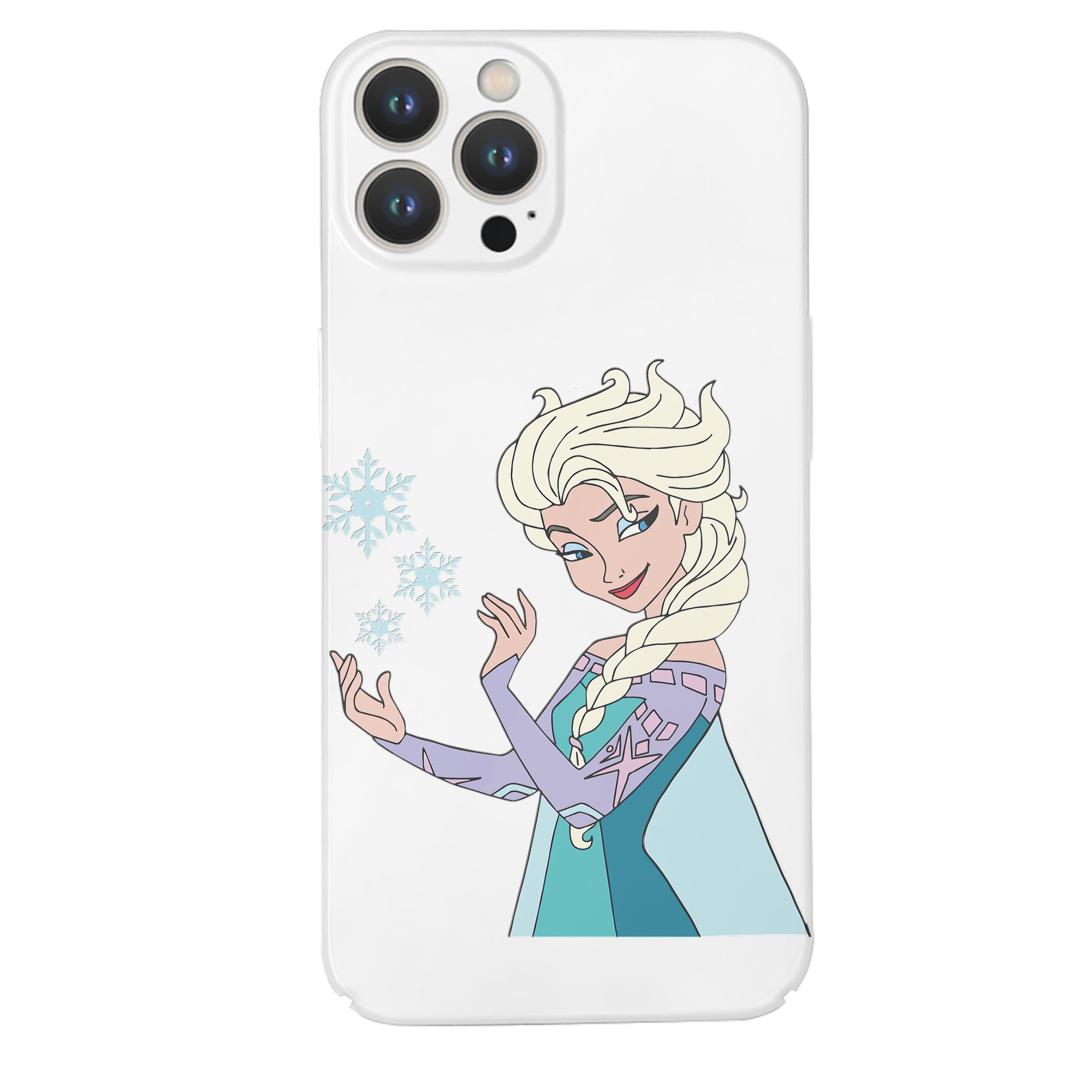 （画像用） アナと雪の女王 アンナ エルサ Frozen Anna Elsa 【iPhone 14シリーズ対応】ハードケース